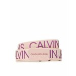 Calvin Klein Jeans Otroški pas Canvas Logo Belt IU0IU00125 Roza