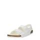 Sandali Birkenstock MILANO moški, bela barva, 1024966 - bela. Sandali iz kolekcije Birkenstock. Model izdelan iz sintetičnega materiala.