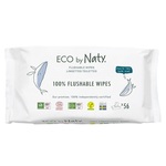 WEBHIDDENBRAND ECO BY NATY Vlažilni robčki za splakovanje brez vonja 56 kosov