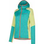 La Sportiva Existence Hoody W Lagoon/Green Banana S Pulover na prostem