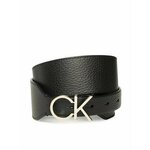 Calvin Klein Ženski pas Re-Lock High Waist Belt 50Mm K60K610382 Črna