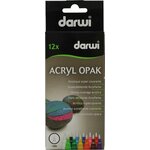 Darwi ACRYL komplet markerjev 12 x 3 ml