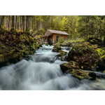 WEBHIDDENBRAND RAVENSBURGER Slap Puzzle Gollinger Wasserfall, Avstrija 1000 kosov