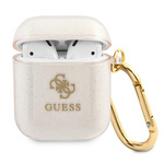 Guess GUA2UCG4GD Ovitek za AirPods zlati/zlati Glitter Collection