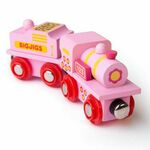 Bigjigs Rail Pink šablona z nežom