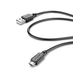 CellularLine kabel USB v MicroUSB, 1 m, črn