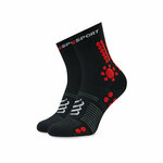 Visoke nogavice Unisex Compressport Pro Racing V4.0 Trail U XU00048B Black/Red 906