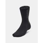 Under Armour Nogavice UA 3-Maker 3pk Mid-Crew-BLK L