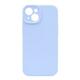 Silikonski ovitek (liquid silicone) za Apple iPhone 14, N-Soft, modra