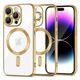 OVITEK ZA IPHONE 15 PRO TECH-PROTECT MAGSHINE MAGSAFE GOLD