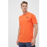 Under Armour Majice obutev za trening oranžna M Sportstyle Left Chest SS