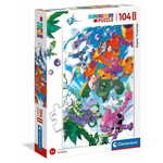 WEBHIDDENBRAND CLEMENTONI Puzzle Super prijatelji! MAXI 104 kosov