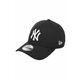 New Era kapa Thirty League Basic - črna. Kapa s šiltom vrste baseball iz kolekcije New Era. Model izdelan iz enobarvne tkanine.
