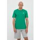 Bombažna kratka majica adidas Originals zelena barva - zelena. Kratka majica iz kolekcije adidas Originals, izdelana iz tanke, elastične pletenine. Model iz zračne bombažne tkanine.