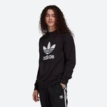 Adidas Moška Trefoil Crew Pulover Črna M