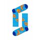 Nogavice Happy Socks Number One Dad turkizna barva - turkizna. Visoke nogavice iz kolekcije Happy Socks. Model izdelan iz elastičnega, vzorčastega materiala.