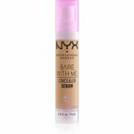 NYX Professional Makeup Bare With Me Serum Concealer srednje prekriven in vlažilen korektor 9,6 ml odtenek 07 Medium
