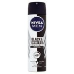 Nivea antiperspirant v razpršilu Invisible for Black &amp; White Power, za moške, 150 ml