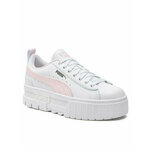 Superge Puma Mayze Lth Piping Jr 396664-02 Puma White/Whisp Of Pink/Dewdrop