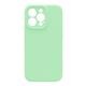 Silikonski ovitek (liquid silicone) za Apple iPhone 13 Pro, N-Soft, mint