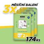 MUUMI BABY plenice 2 MINI (3-6 kg) 174 kosov (3x58 kosov)