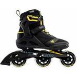 Rollerblade Macroblade 100 3WD Black/Saffron Yellow 44 Inline rolerji