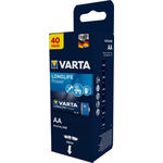 Varta 4906121154 Longlife Power AA Storagebox Foil baterije, 4×10