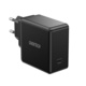 Choetech USB Type C PD 60W 3A hitri polnilec črne barve (Q4004-EU)