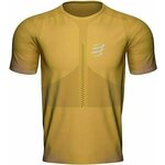 Compressport Racing T-Shirt Honey Gold XL Tekaška majica s kratkim rokavom