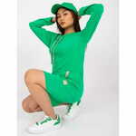 RELEVANCE Ženska obleka z žepi HOLLY zelena RV-SK-6067.15X_383853 S-M