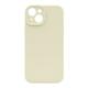 Silikonski ovitek (liquid silicone) za Apple iPhone 13, N-Soft, bela