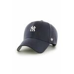 Kapa s šiltom 47 brand MLB New York Yankees mornarsko modra barva, B-BRMPS17WBP-NYA - mornarsko modra. Kapa s šiltom vrste baseball iz kolekcije 47 brand. Model izdelan iz tkanine z nalepko.