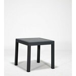 Plastična vrtna miza 80x80 cm Rattan – Floriane Garden