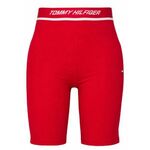 Tommy Hilfiger Športne kratke hlače Fitted Tape S10S101704 Rdeča Skinny Fit