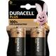 Duracell 2x baterija Duracell LR20 – alkalna