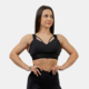 Nebbia Padded Sports Bra INTENSE Iconic Black L Aktivno spodnje perilo