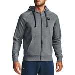 Under Armour UA Rival Fleece FZ Hoodie-GRY, UA Rival Fleece FZ Hoodie-GRY | 1357111-012 | XXL