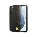 Ferrari silikonski ovitek Scuderia FESAXHCS22MBK za Samsung Galaxy S22 Plus 5G - črn