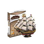 HMStudio CUBICFUN 3D sestavljanka Jadrnica HMS Victory 189 kosov