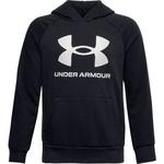 Under Armour Pulover RIVAL FLEECE HOODIE-BLK S