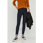 Vero Moda Ženske kavbojke VMSEVEN Skinny fit 10183948 Dark Blue Denim (Velikost XS/32)