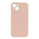 Silikonski ovitek (liquid silicone) za Apple iPhone 13, N-Soft, roza