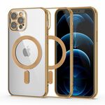 OVITEK ZA IPHONE 12 PRO MAX TECH-PROTECT MAGSHINE MAGSAFE GOLD