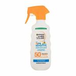 Garnier Ambre Solaire Kids Sensitive Advanced Spray SPF50+ vodoodporen losjon za zaščito pred soncem v spreju 270 ml