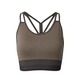 Athlecia Špotni nedrček Powerfull W Seamless Bra EA233337 Rjava Regular Fit