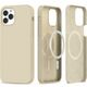 OVITEK ZA IPHONE 12 / 12 PRO TECH-PROTECT SILICONE MAGSAFE BEIGE