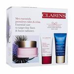 Clarins Multi-Active Jour darilni set dnevna krema za obraz Multi-Active Day 50 ml + nočna krema za obraz Multi-Active Night 15 ml + balzam za obraz Beauty Flash Balm 15 ml za ženske