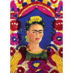 EuroGraphics Puzzle Portret Fride Kahlo v okvirju 1000 kosov