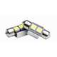 WEBHIDDENBRAND M-LINE žarnica LED 12V C5W 31mm 2xSMD 5050, bela, par