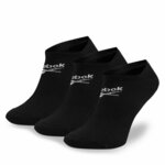 Reebok Set 3 parov unisex nizkih nogavic R0353-SS24 (3-pack) Črna